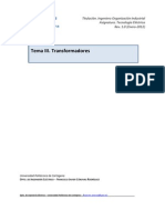 Tema III - Enunciado de Problemas de Transformadores - Rev1