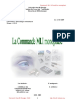 Commande MLI de L Onduleur Monophase