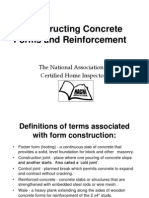 Constructing Concrete Forms Course