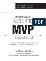 Becoming An Authentic MVP Playbook Guide