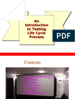 An Introduction To Testing Life Cycle Process