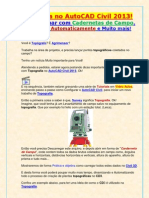 Topografia No AutoCAD Civil 2013 PDF