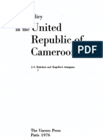 Cultural Policy of Cameroon