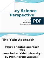 Policy Science Perspective