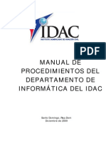 Manual Procedimientos Informatica