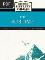 Blooms Literary Themes The Sublime