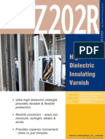 High Dielectric Insulating Varnish: Special Features