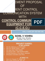 Replacement Proposal of Current Control Communication System With Control Communication Equipment For OFC (CCEO)