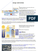 Ocean Thermal Energy Conversion