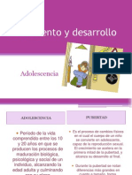 Crecimiento y Desarrollo ADOLECENCIA