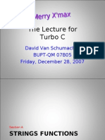 The Lecture For Turbo C