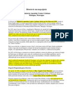 Historia de Una Mega-Iglesia - Ministerios Apostolar Centro Cristiano de Managua