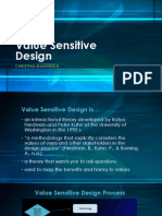 Value Sensitive Design 