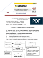 Atividade 2 Processos Logísticos e A Cadeia de Suprimentos para Plataforma