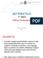 Aula 5 - 7° Ano - Plano Cartesiano