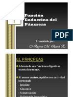 Función Endocrína Del Páncreas