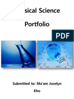 Physical Science Portfolio