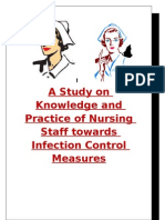 A Study On Knowledge and Practice of Nursing Staff Towards Infection Control Measures