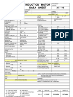 HICO Induction Motor Data Sheet