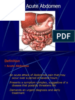 Acute Abdomen