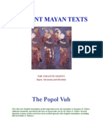 Ancient Mayan Texts