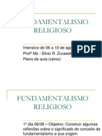 Fundamentalismo Religioso