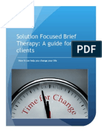 Solution Focused Brief Therapy Guide For Clients