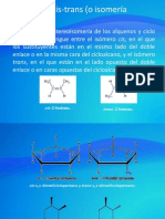 La Isomería Cis-Trans (O Isomería Geométrica) Diapositivas