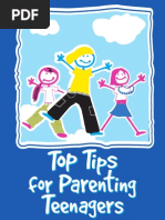 Top Tips For Parents Teenager