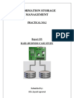 Information Storage Management: Practical No.2