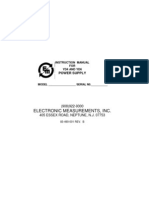 ALE Manual For LaserScope Arc Lamp Power Supply