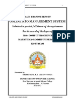 Online Rto Management System