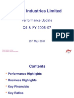 Godrej Industries Limited: Performance Update