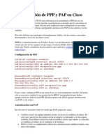 Configuración de PPP y PAP en Cisco