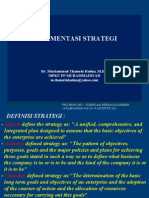 MATERI MANSTRA Implementasi Strategi 40812