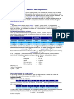 Medidas de Comprimento