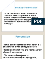 Raw Material For Fermentation