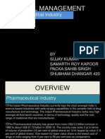 Financial Management: Pharmaceutical Industry