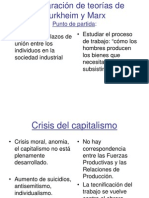 Comparacion de Teorias de Durkheim y Marx 1