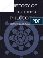  History of Buddhist Philosophy: Continuities and Discontinuities by David J Kalupahana