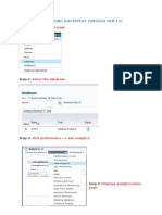 Monitoring ASH Report Through OEM 12c