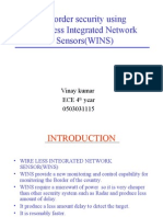 Border Security Using Wireless Integrated Network Sensor by Vinay Kumar IPEC