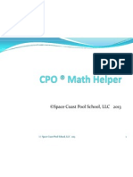 Cpo Math Helper