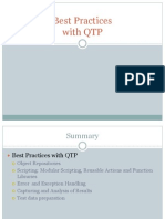 QTP Best Practices