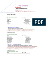 DBMS Lab Assg