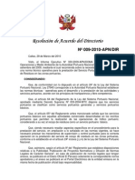 009-2010 APN DIR Recojo de Residuos Oleosos en Terminales