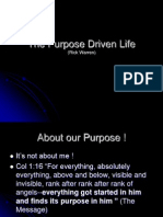 Purpose Driven Life