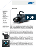 2008-09-01 Arriflex D 21 Datasheet