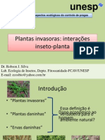 Planta Invasoras - Interações Inseto-Planta