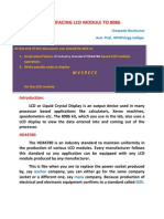 Interfacing LCD Module To 8086